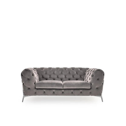 Regina Dark Gray Sofa Set