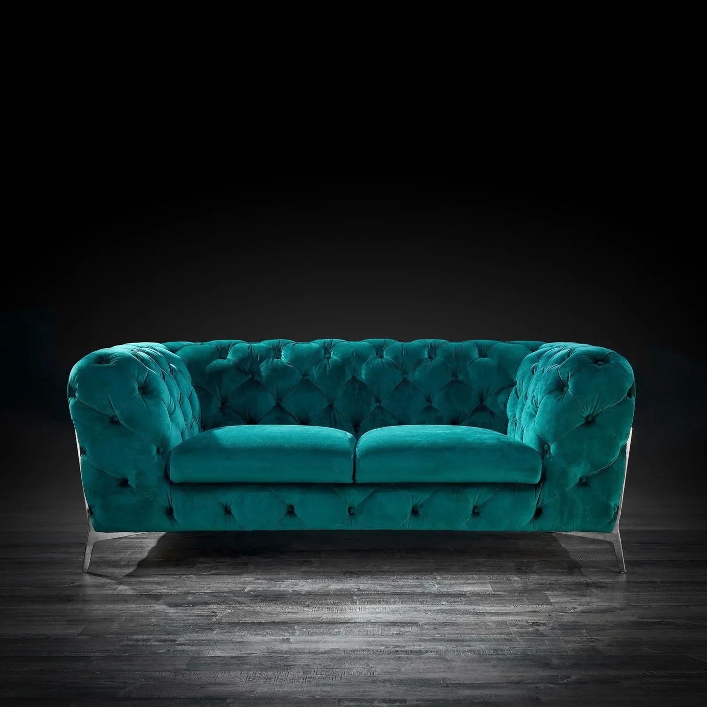Regina Dark Green Sofa Set