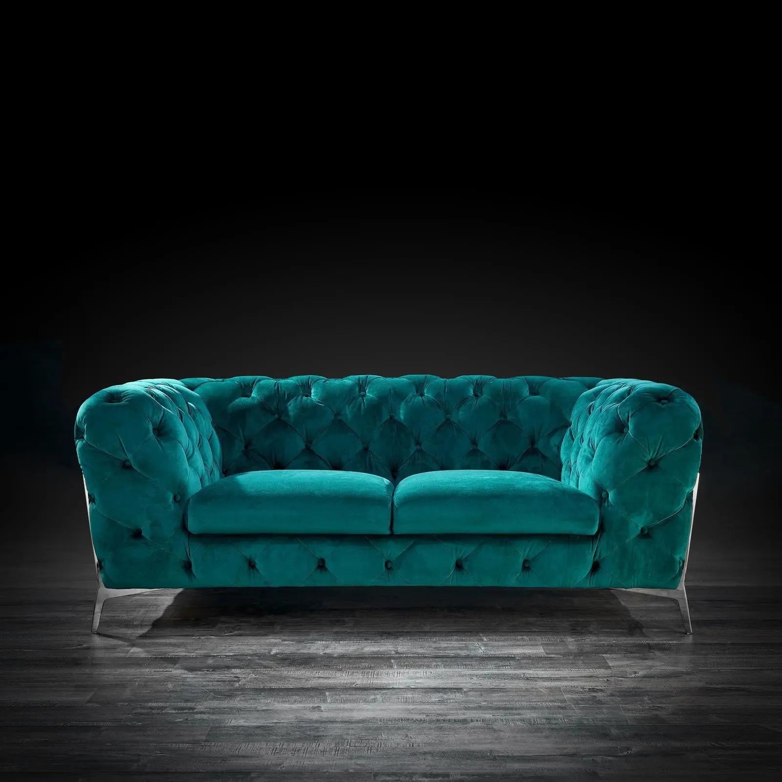 Regina Dark Green Sofa Set