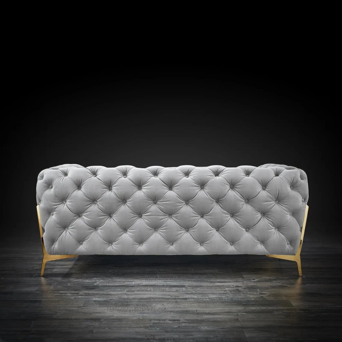 Regina Modern Sofa Set in Light Gray