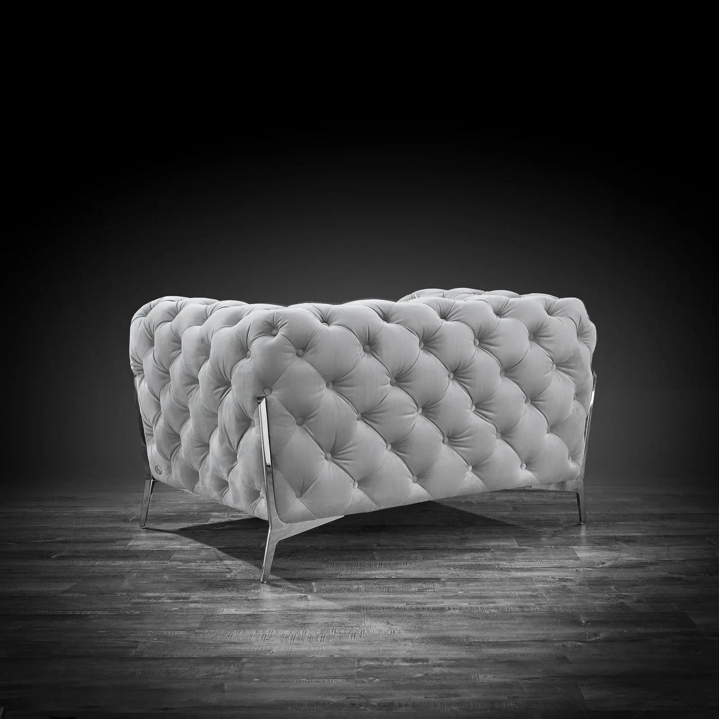 Regina Modern Sofa Set in Light Gray