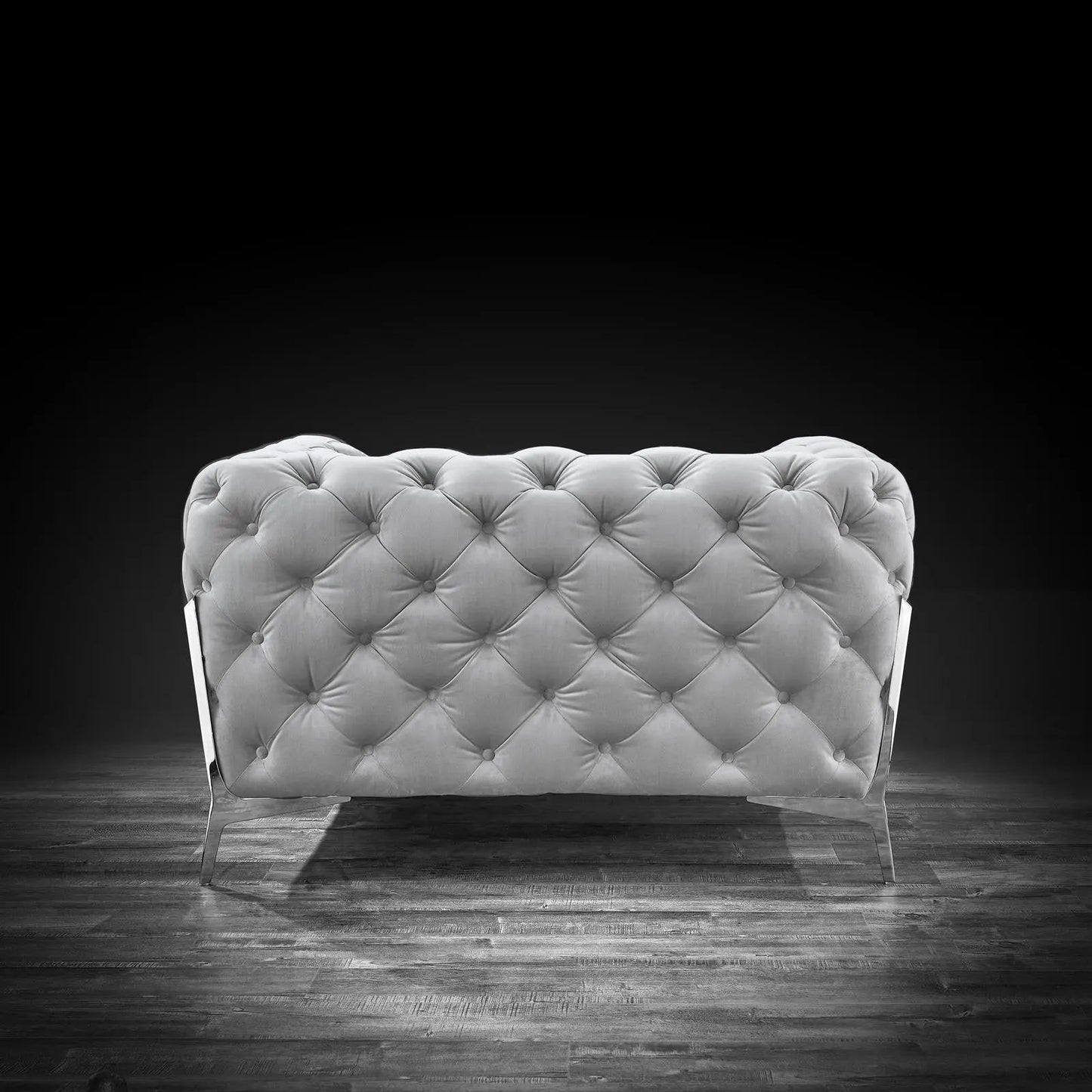 Regina Modern Sofa Set in Light Gray