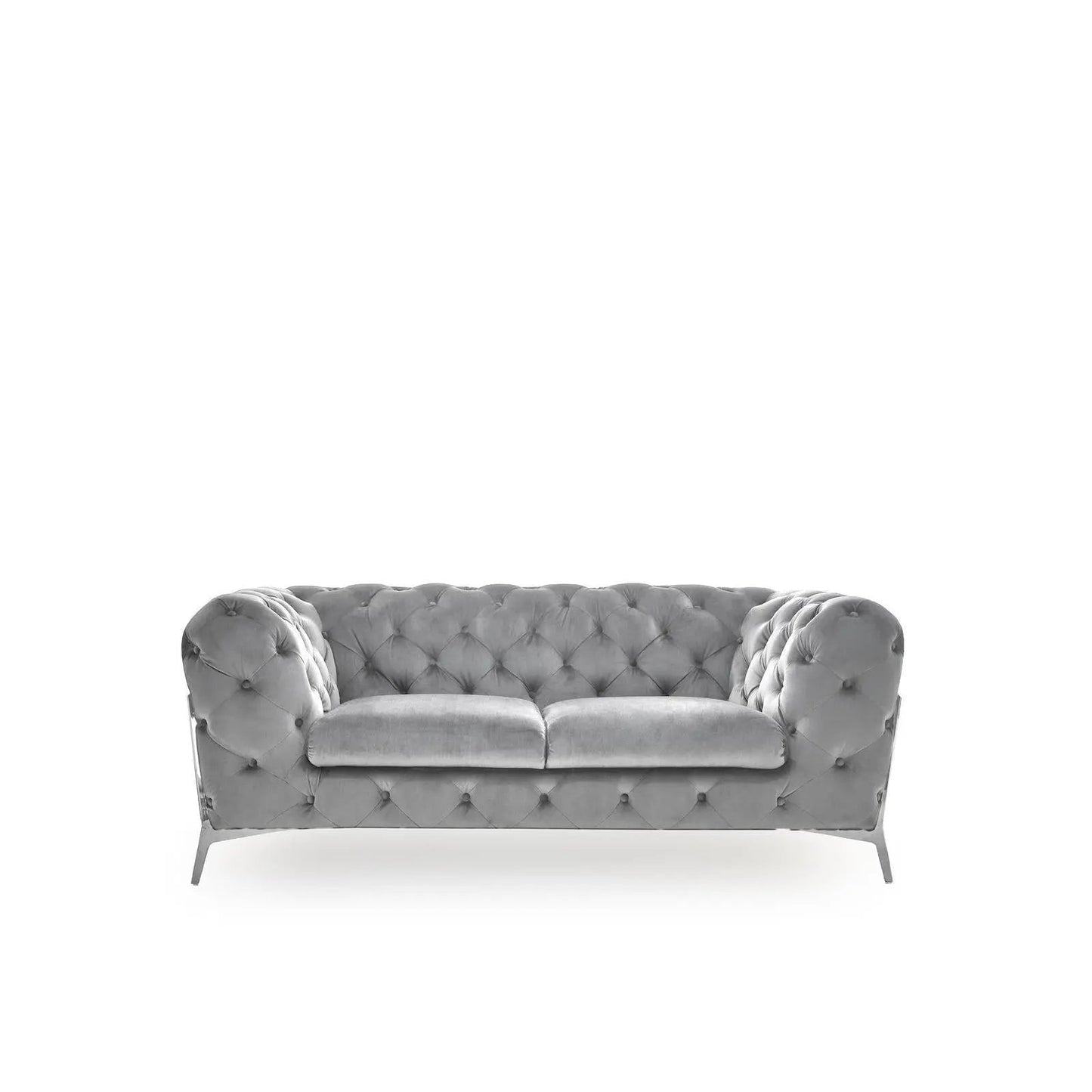 Regina Light Gray Sofa Set