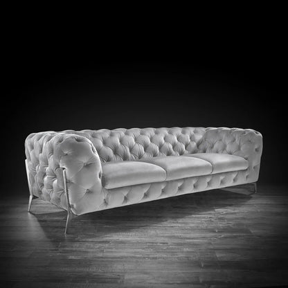 Regina Light Gray Sofa Set