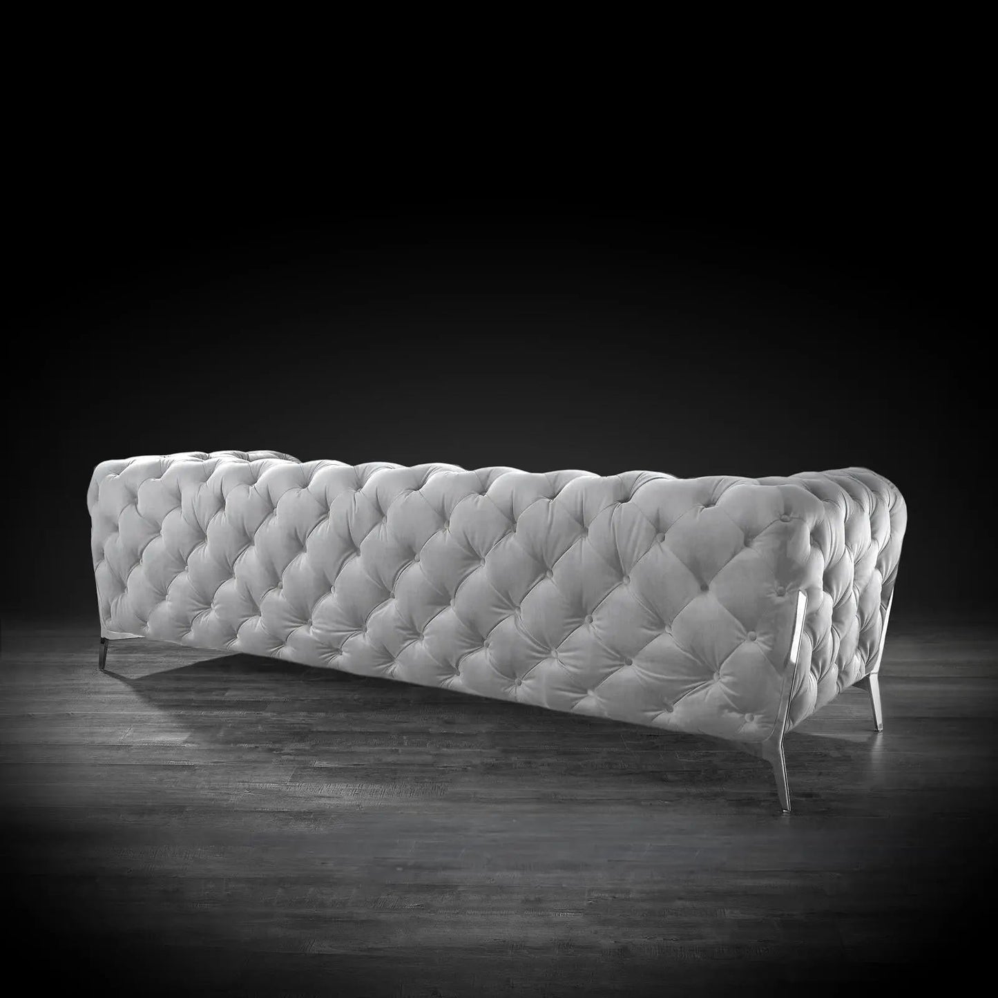 Regina Modern Sofa Set in Light Gray