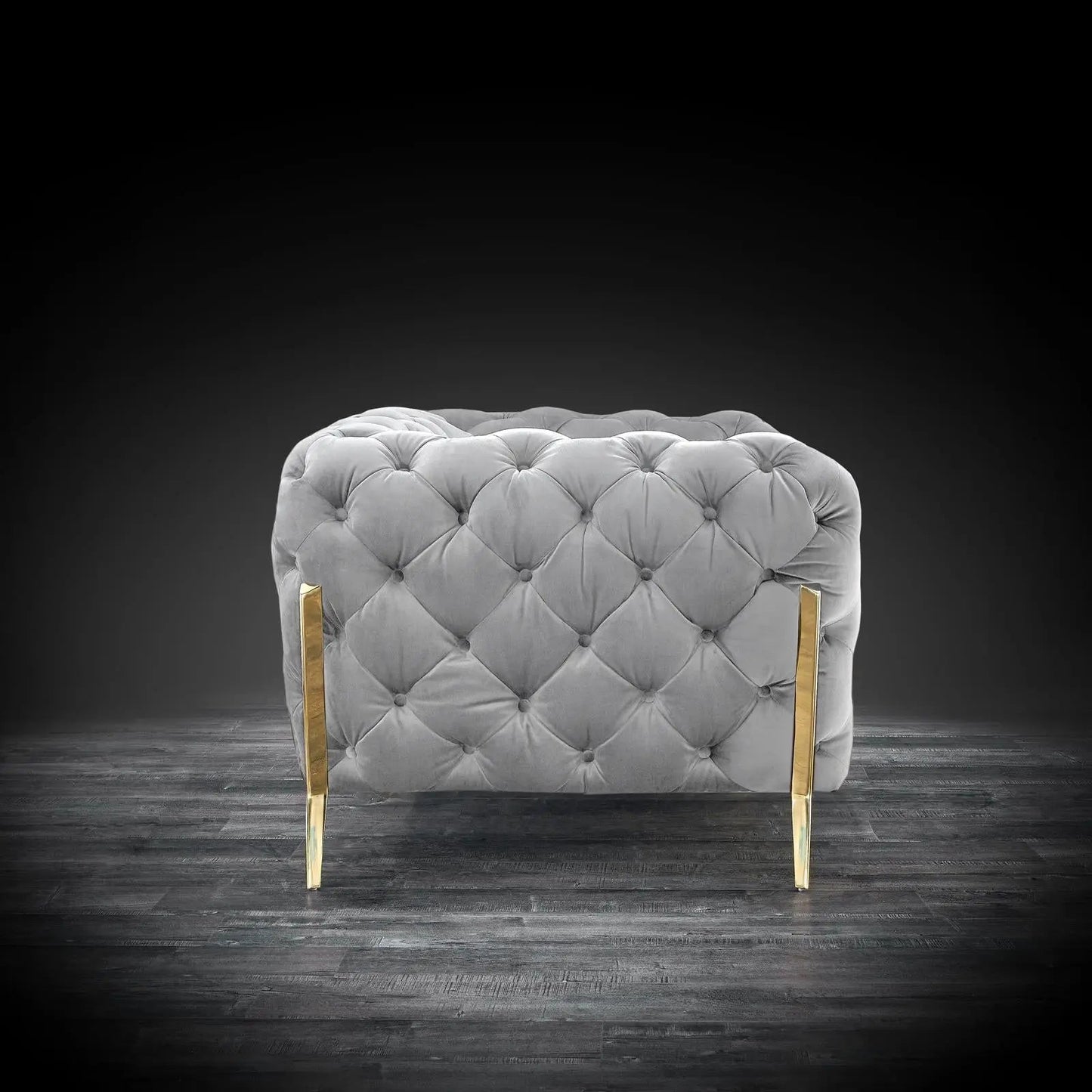 Regina Modern Sofa Set in Light Gray