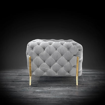 Regina Modern Sofa Set in Light Gray