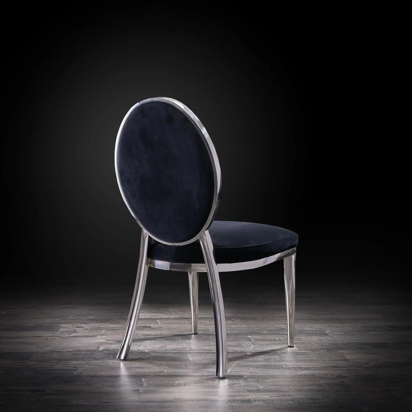 Regina Silver Luxury Dining Chair