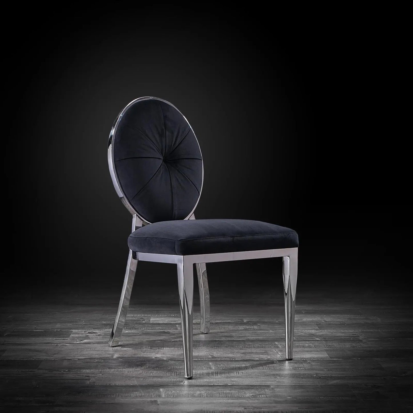 Regina Silver Luxury Dining Chair