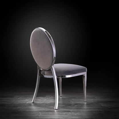 Regina Silver Luxury Dining Chair