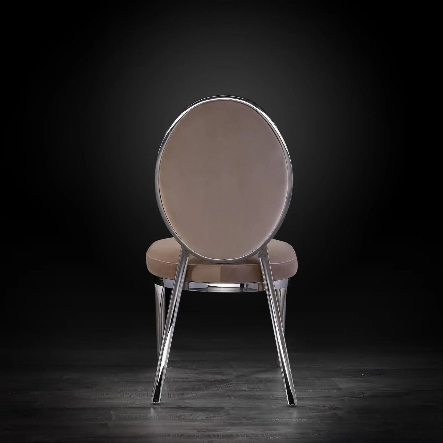 Regina Silver Luxury Dining Chair