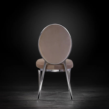 Regina Silver Luxury Dining Chair