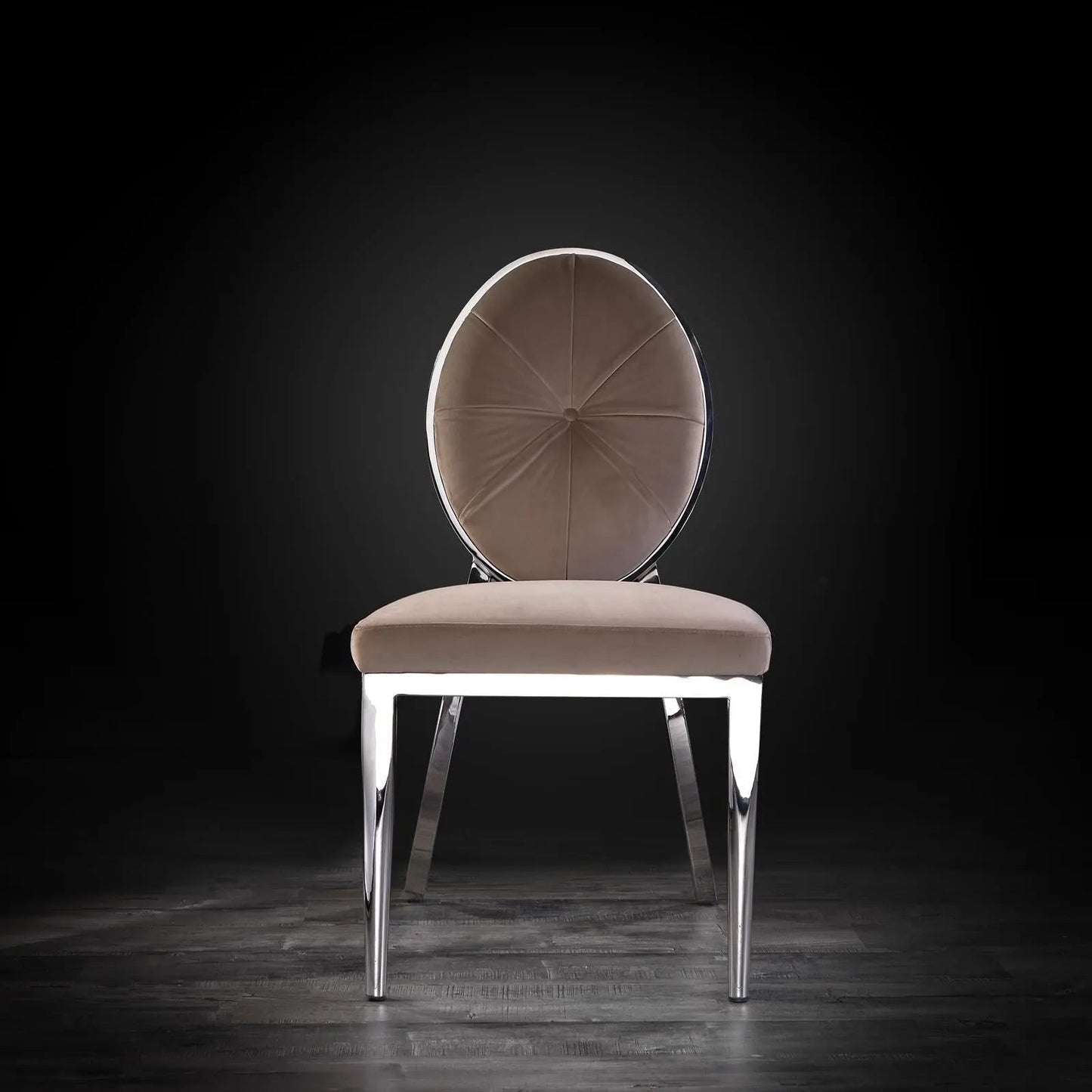 Regina Silver Luxury Dining Chair