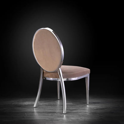 Regina Silver Luxury Dining Chair