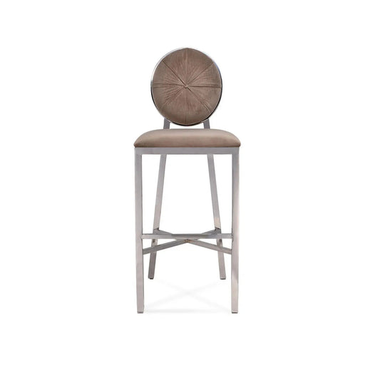 Regina Taupe Bar Stool