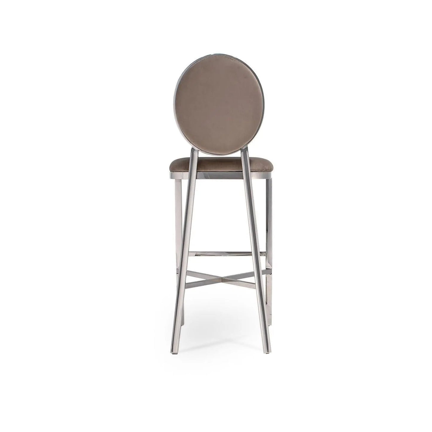 Regina Silver Bar Stool – Modern Style