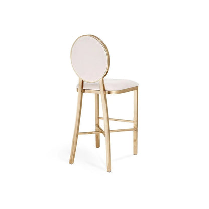 Regina Counter Stool – Rose Gold Accent