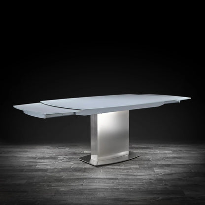 Romeo Extendable Dining Table – Modern Matte Grey