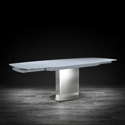 Romeo Extendable Dining Table – Modern Matte Grey