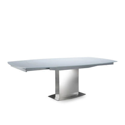 Romeo Extendable Dining Table – Modern Matte Grey