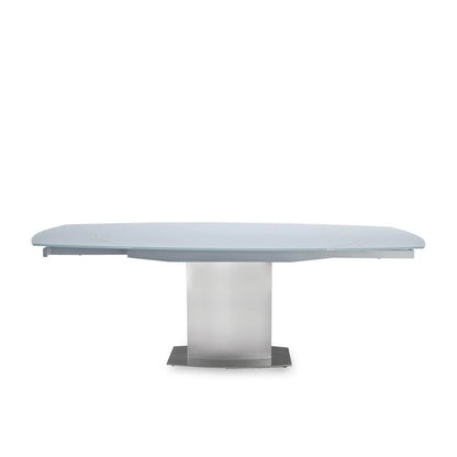 Romeo Extendable Dining Table – Modern Matte Grey