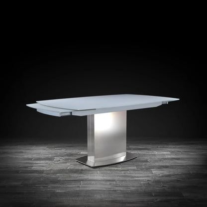 Romeo Extendable Dining Table – Modern Matte Grey
