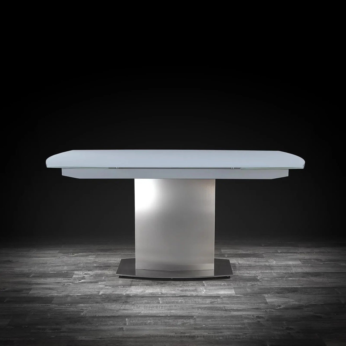 Romeo Extendable Dining Table – Modern Matte Grey
