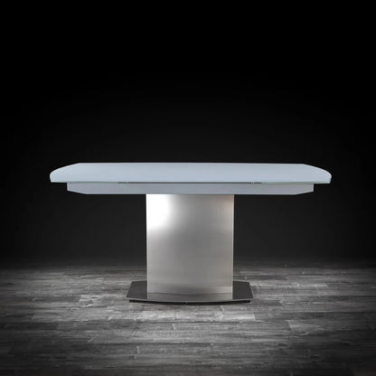 Romeo Extendable Dining Table – Modern Matte Grey