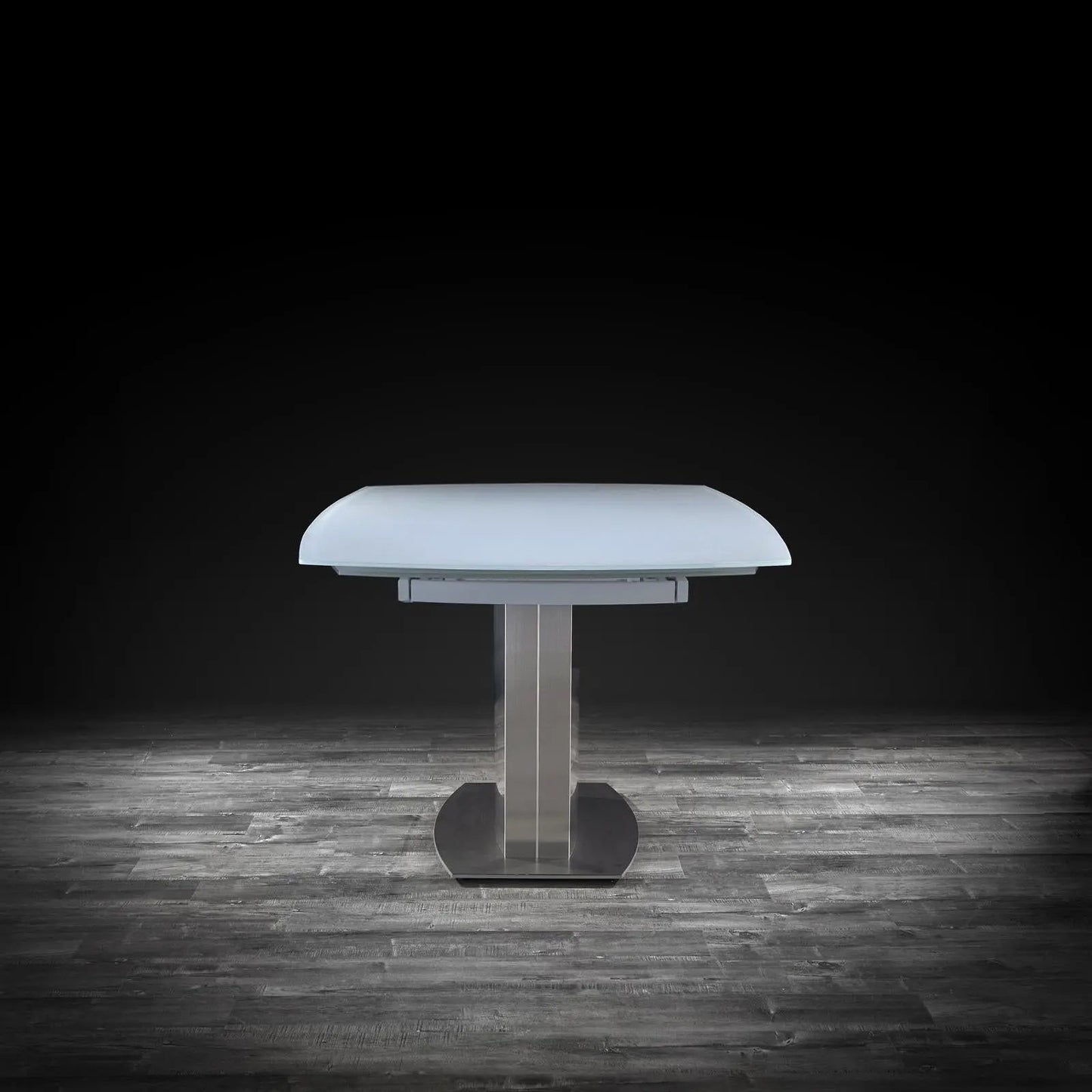 Romeo Extendable Dining Table – Modern Matte Grey