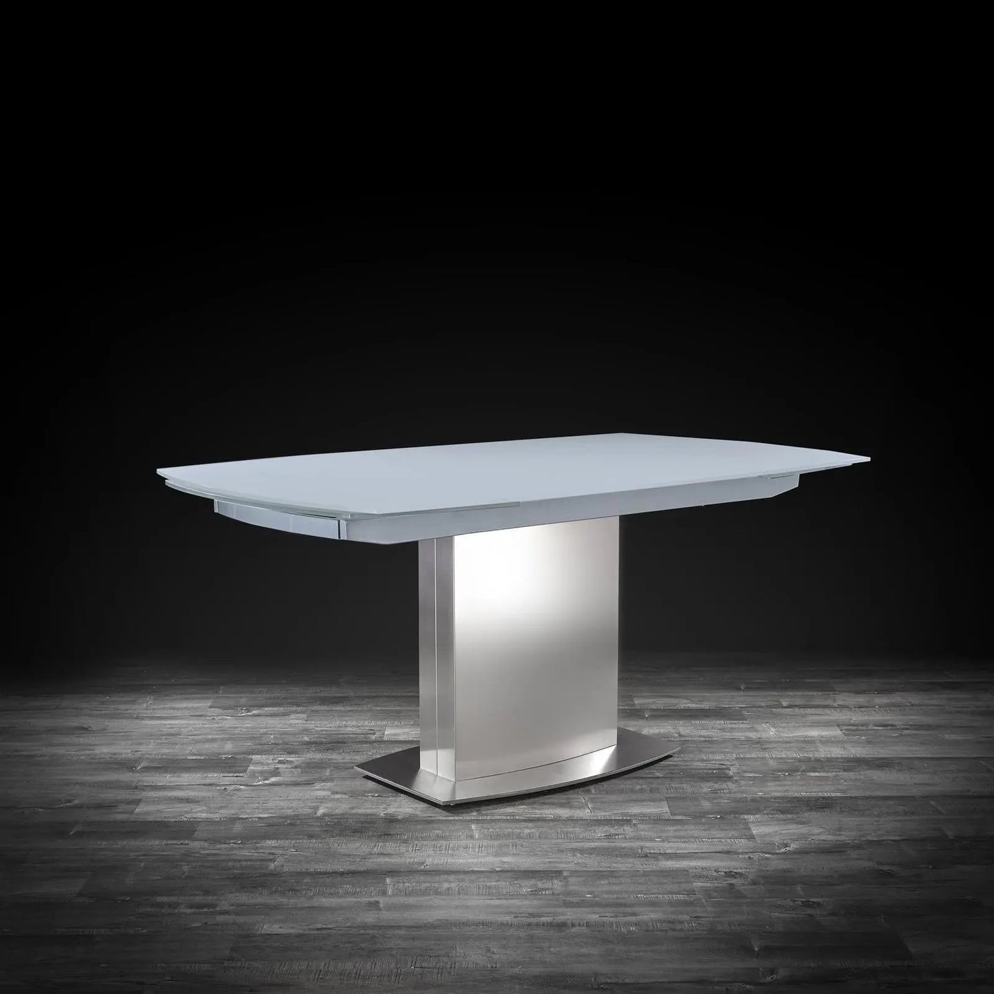 Romeo Extendable Dining Table – Modern Matte Grey