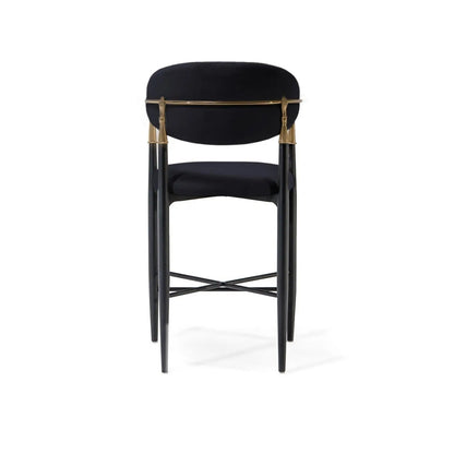 Roubi Counter Stool – Brushed Champagne Gold