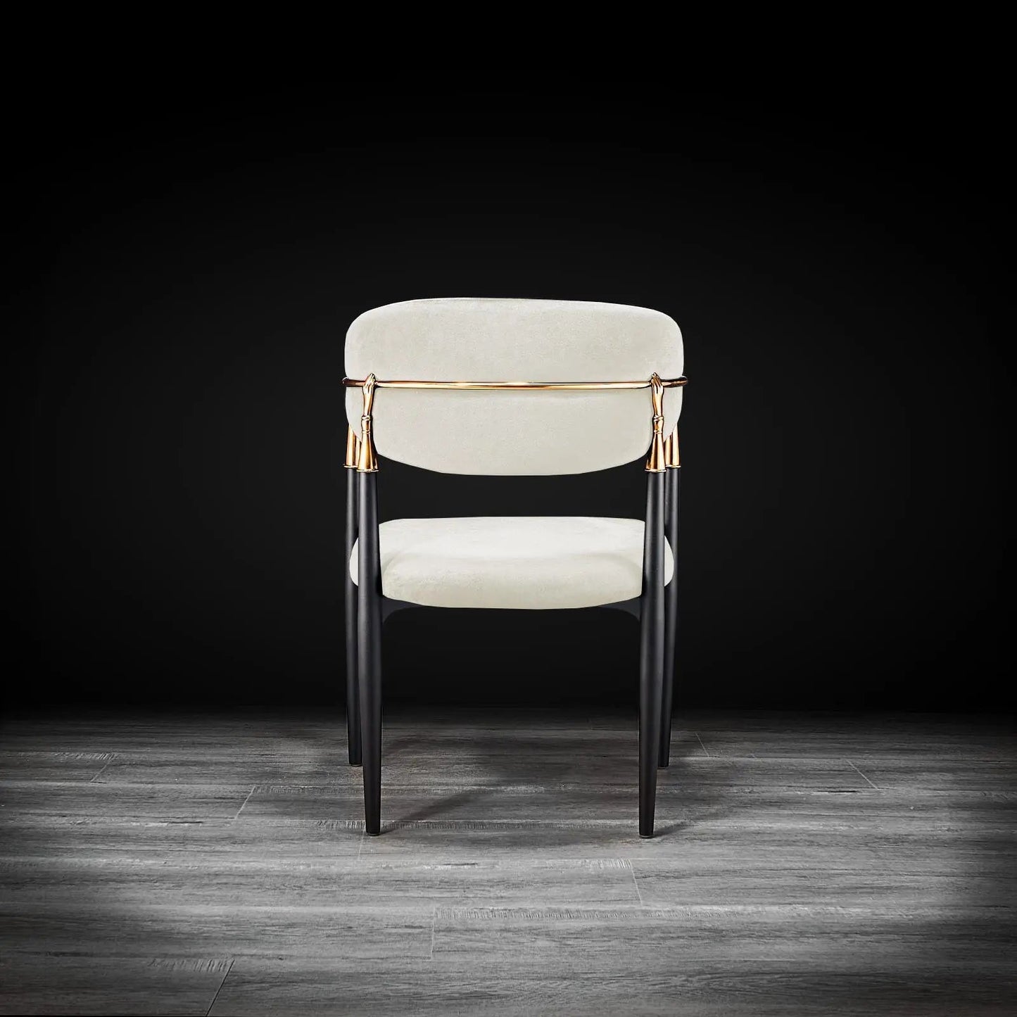 Roubi Rose Gold Luxury Dining Chair