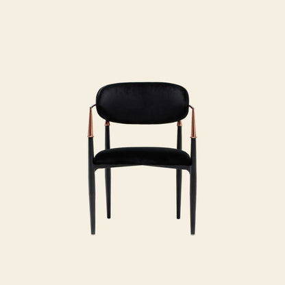 Nor Dining Chair Black Velvet