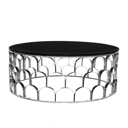 Sequenza Round Silver Coffee Table RG