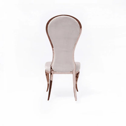 Sophia Rose Gold Chic Dining Chair