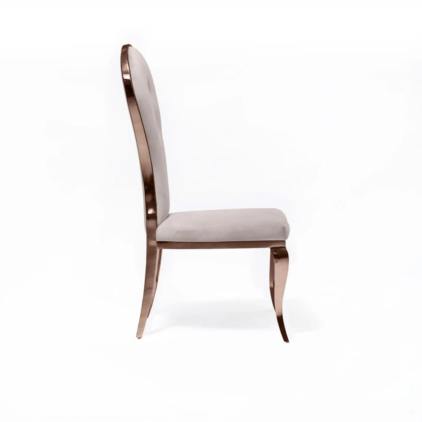 Sophia Rose Gold Chic Dining Chair