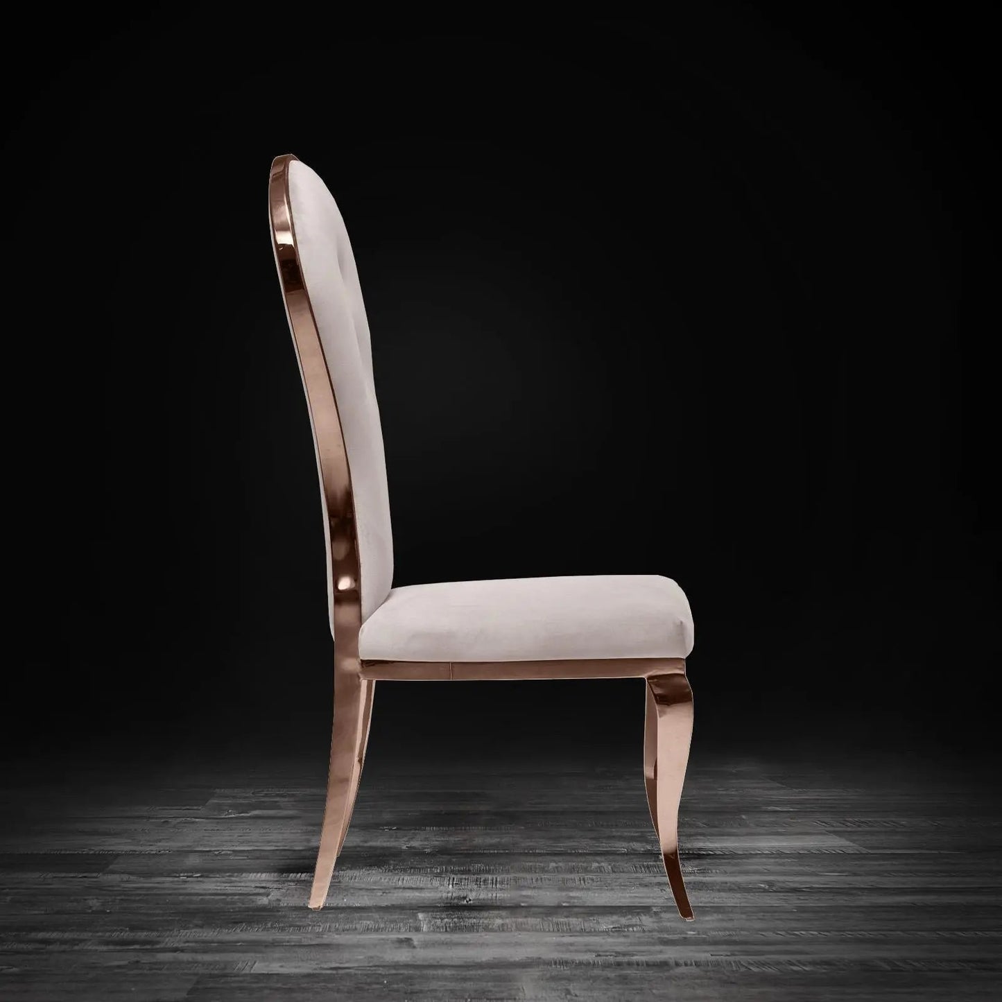 Sophia Rose Gold Chic Dining Chair