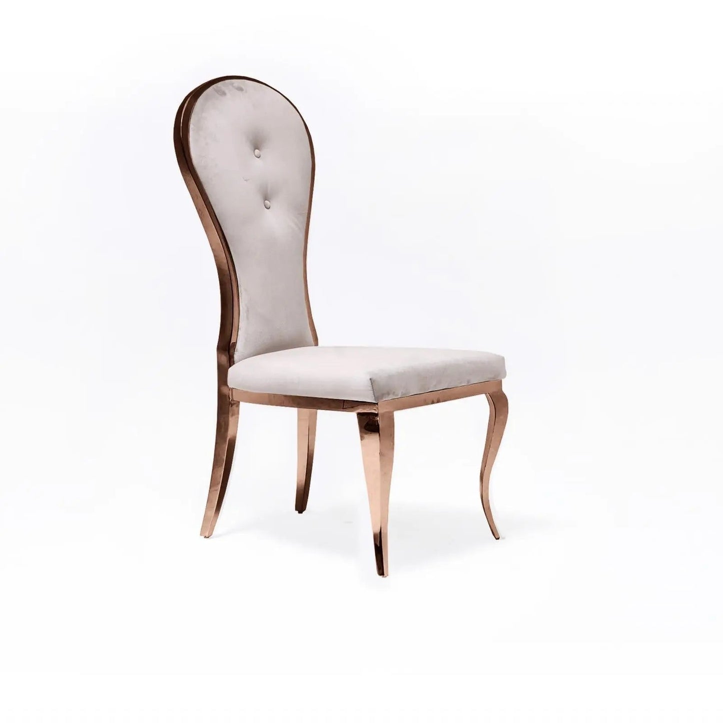 Sophia Rose Gold Chic Dining Chair