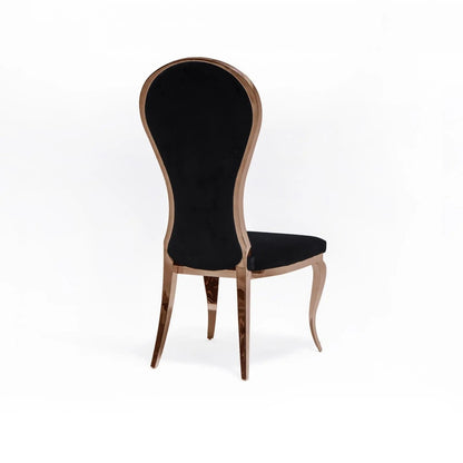 Sophia Rose Gold Chic Dining Chair