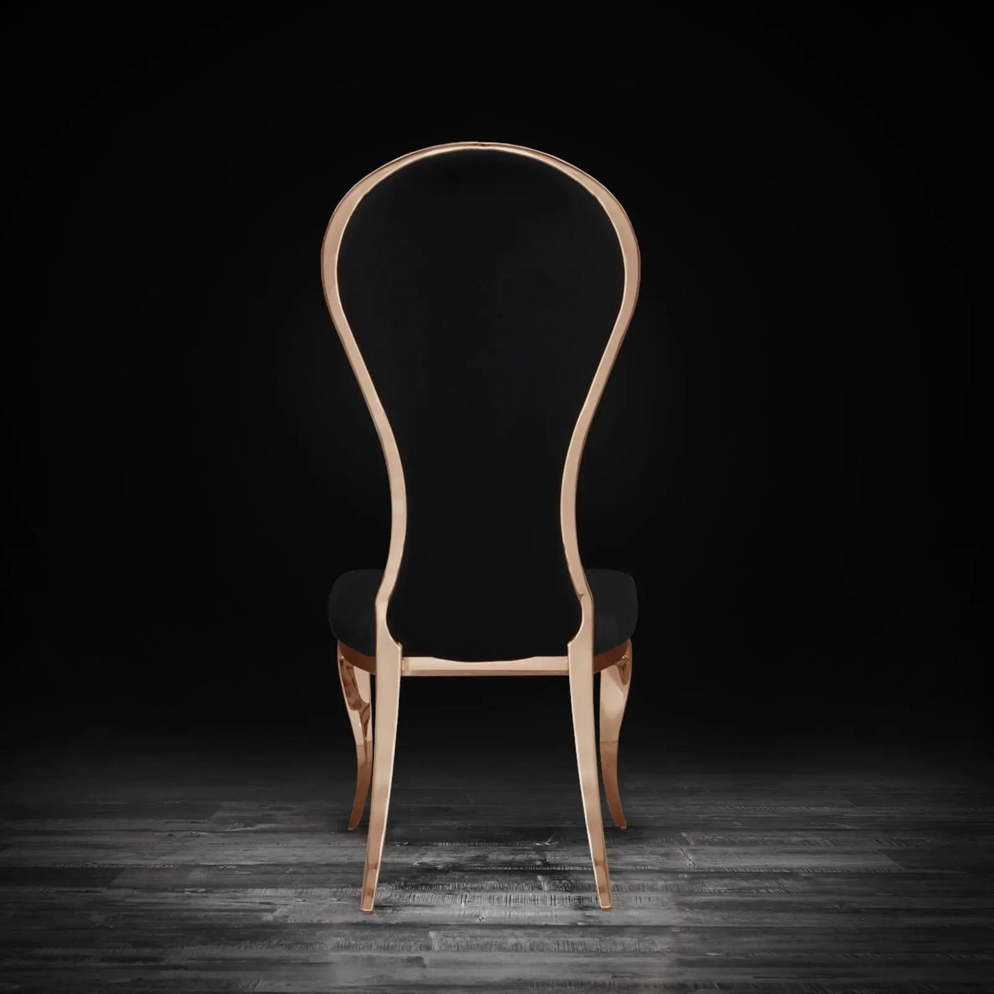 Sophia Rose Gold Chic Dining Chair