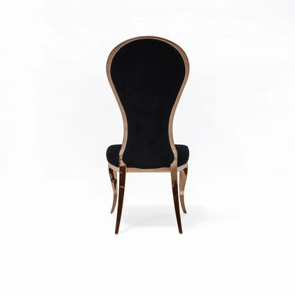 Sophia Rose Gold Chic Dining Chair