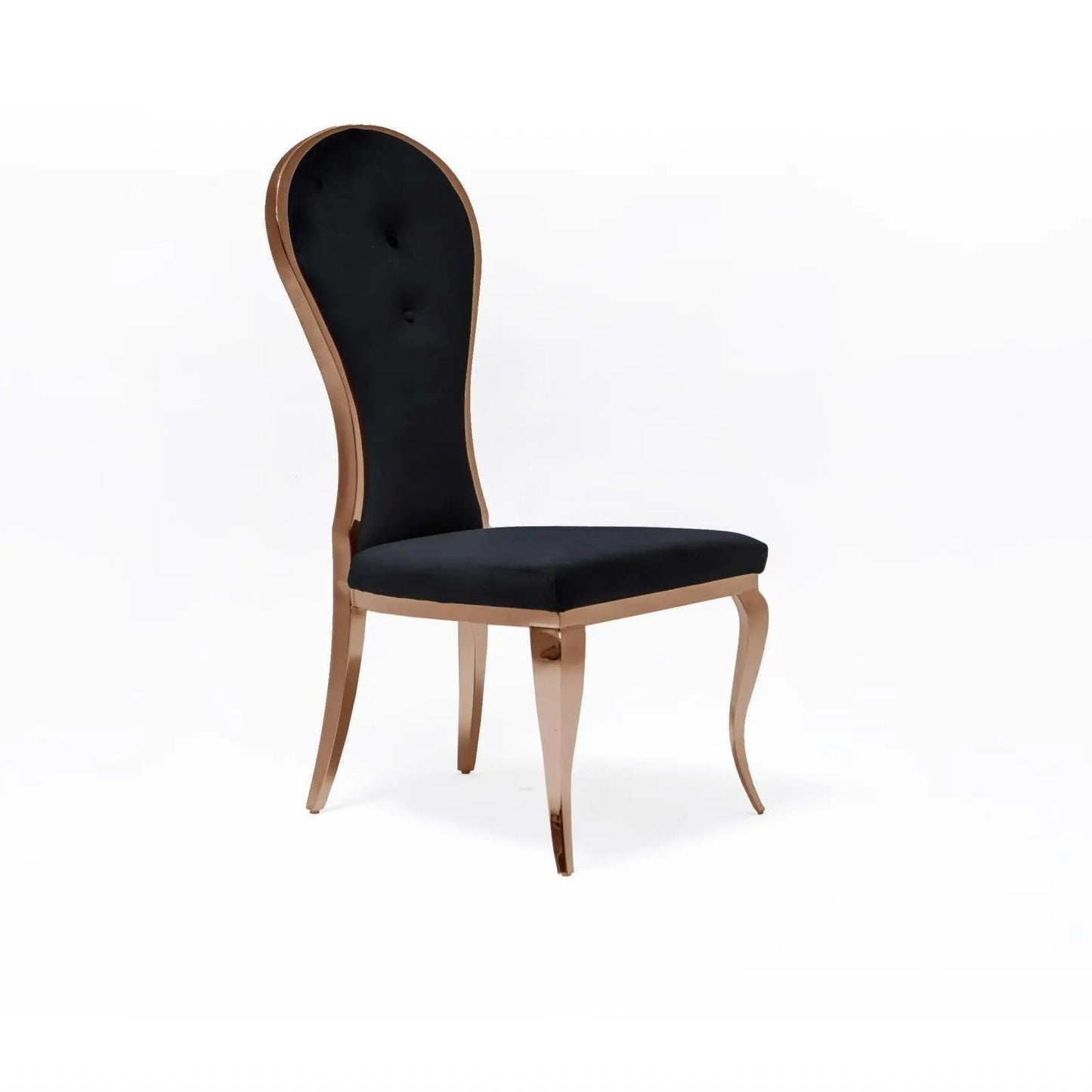 Sophia Rose Gold Chic Dining Chair