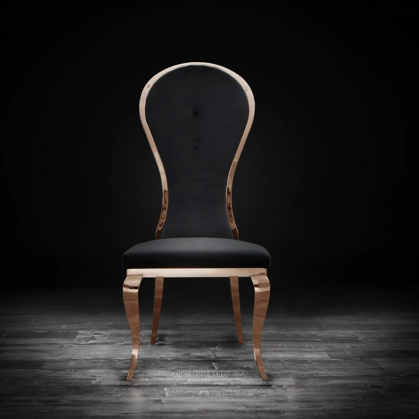 Sophia Rose Gold Chic Dining Chair