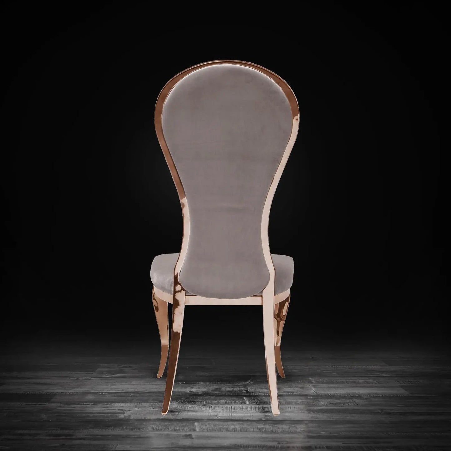 Sophia Rose Gold Chic Dining Chair