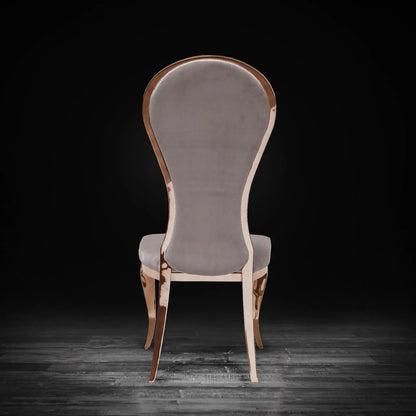 Sophia Rose Gold Chic Dining Chair
