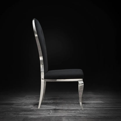 Sophia Silver Sleek Dining Chair