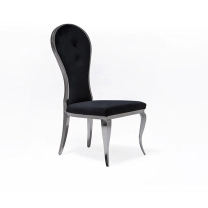 Sophia Silver Sleek Dining Chair