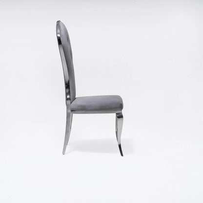 Sophia Silver Sleek Dining Chair