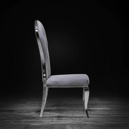 Sophia Silver Sleek Dining Chair