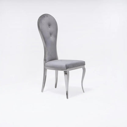 Sophia Silver Sleek Dining Chair